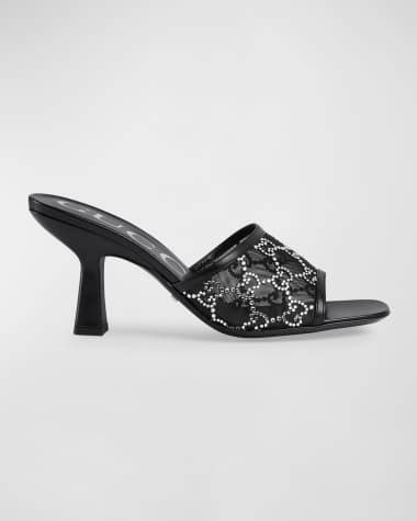 gucci sandals with rhinestones|Gucci sandals neiman marcus.